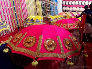 Pooram umbrellas- Thrissur - Kerala