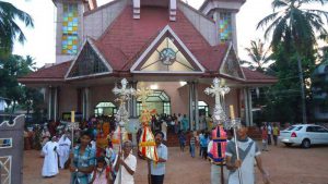 Holy family church (Sevanalayam) - Thrissur