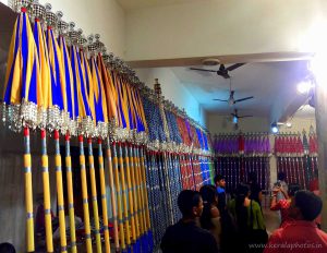 Thrissur pooram chamayam - Umbrellas